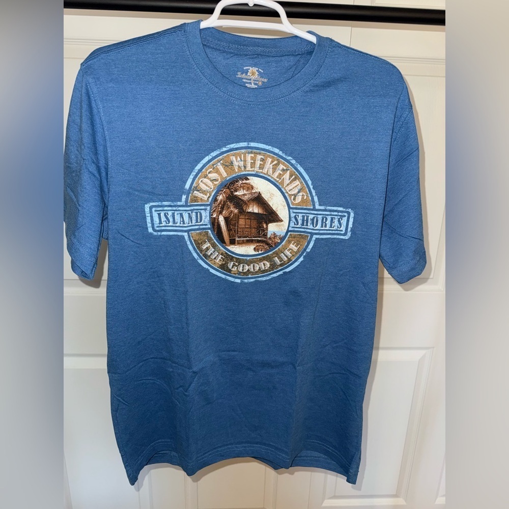 New Men's T-shirt "Island Shores" The Good Life -Lost Weekends